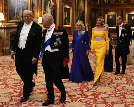 The Royal Family Present Grand Welcome During Demonstrations; Jimmy Kimmel Taken Off Air Due To Kirk Comments