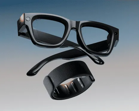 The Tech Giant Unveils Pioneering Smart Eyewear Frames with Built-In AR Display