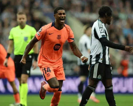 Rashford's Double Quiets Newcastle's Party and Secures Barça's Victory