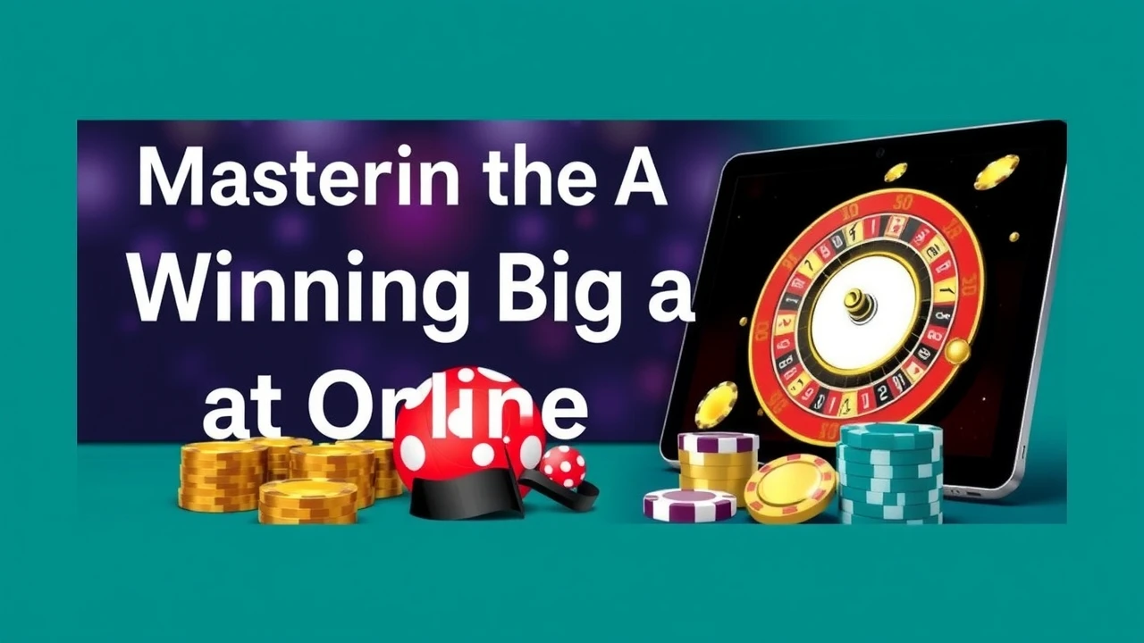 Mastering the Art of Winning Big at Online Casinos: Top 10 Tips